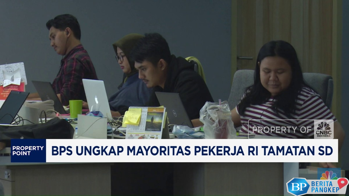 video-bps-ungkap-mayoritas-pekerja-ri-tamatan-sd