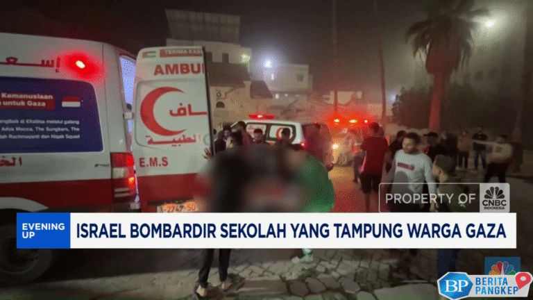video-israel-bombardir-sekolah-warga-gaza