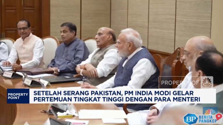 video-pasca-serang-pakistan-pm-india-modi-gelar-rapat-dengan-menteri