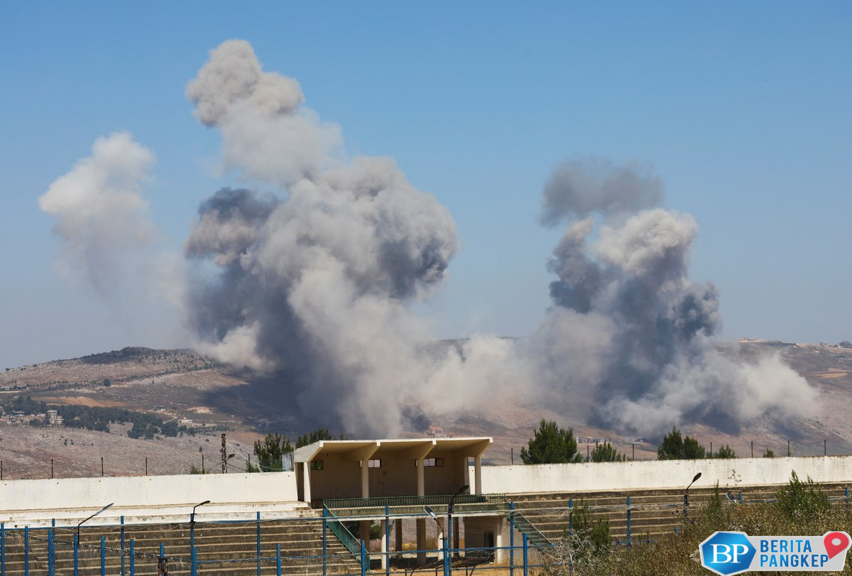 detik-detik-israel-bombardir-lebanon