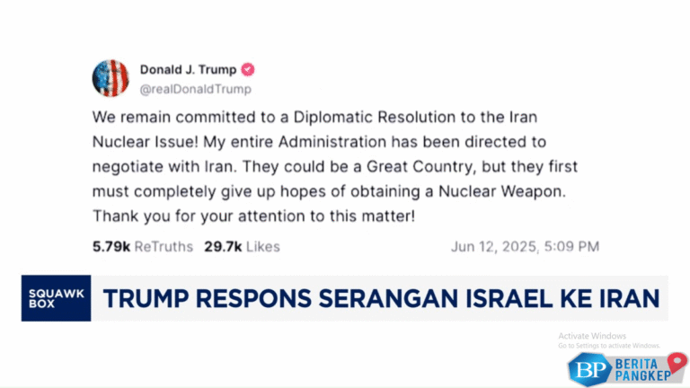 video-trump-respons-serangan-israel-ke-iran