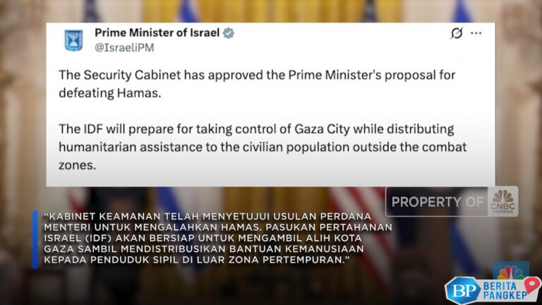 kabinet-israel-restui-rencana-netanyahu-ambil-alih-jalur-gaza