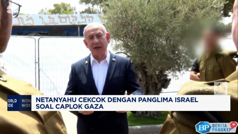 video-netanyahu-cekcok-dengan-panglima-israel-soal-caplok-gaza